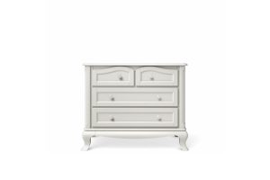Romina Cleopatra Commode 4 lades Solid White